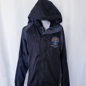 EUC Men's Port Auth Heavy Lined Jacket Black SM